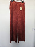 Pantalon Velours Large Made in Italia Taille Unique - Neuf - FIN DE SÉRIE