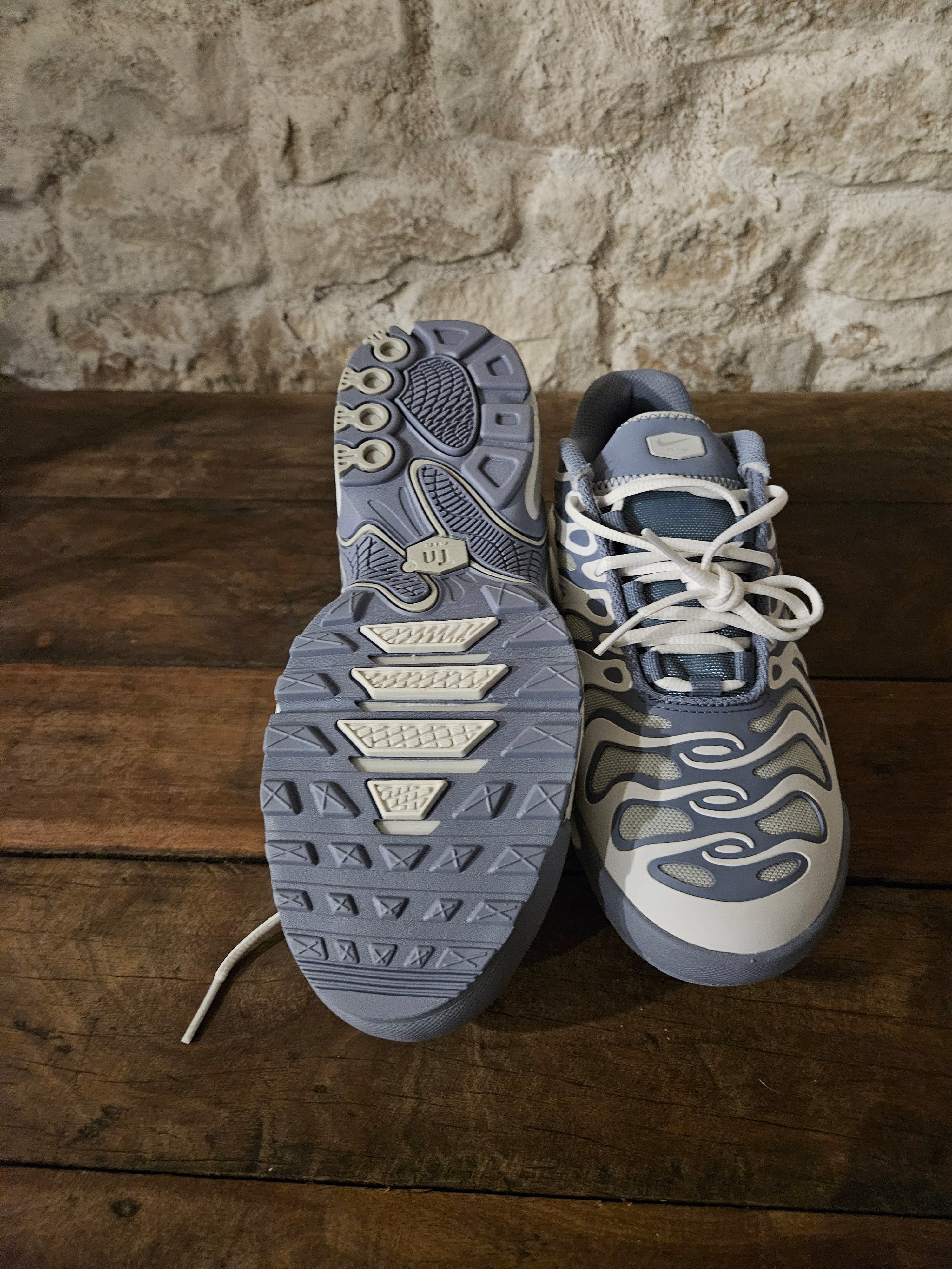 Baskets TN Drift Fille Grise et Bleu Ciel - Neuves Pointure 38 - FIN DE SÉRIE