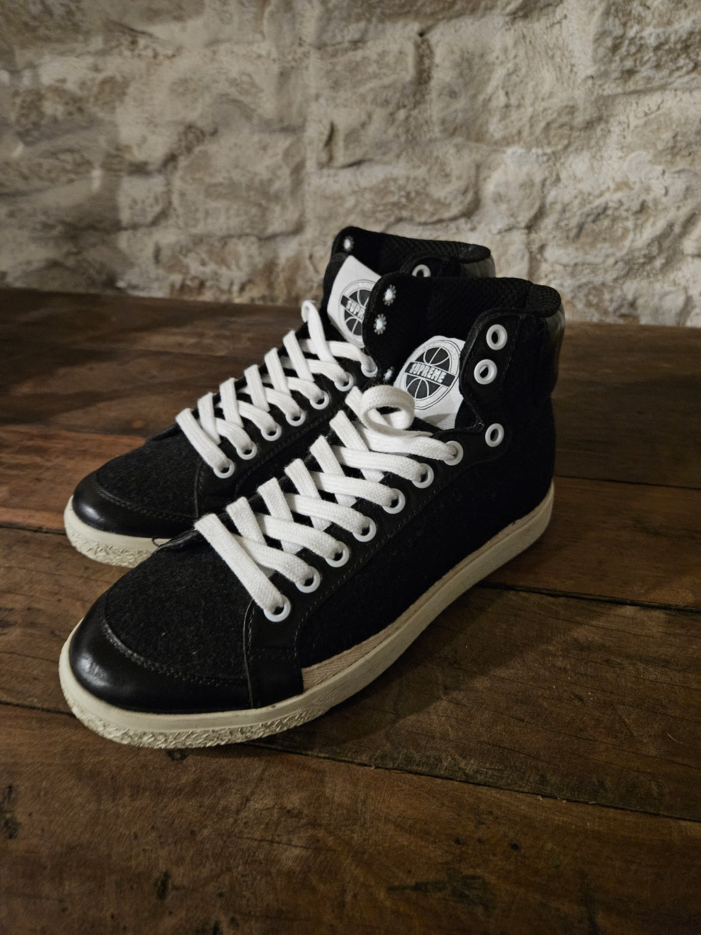 Baskets Supreme Noires Femme/Fille - Neuves Pointure 37 - FIN DE SÉRIE