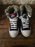 Baskets Montantes Superdry Bleu Marine Fourrées - Pointure 38 - FIN DE SÉRIE