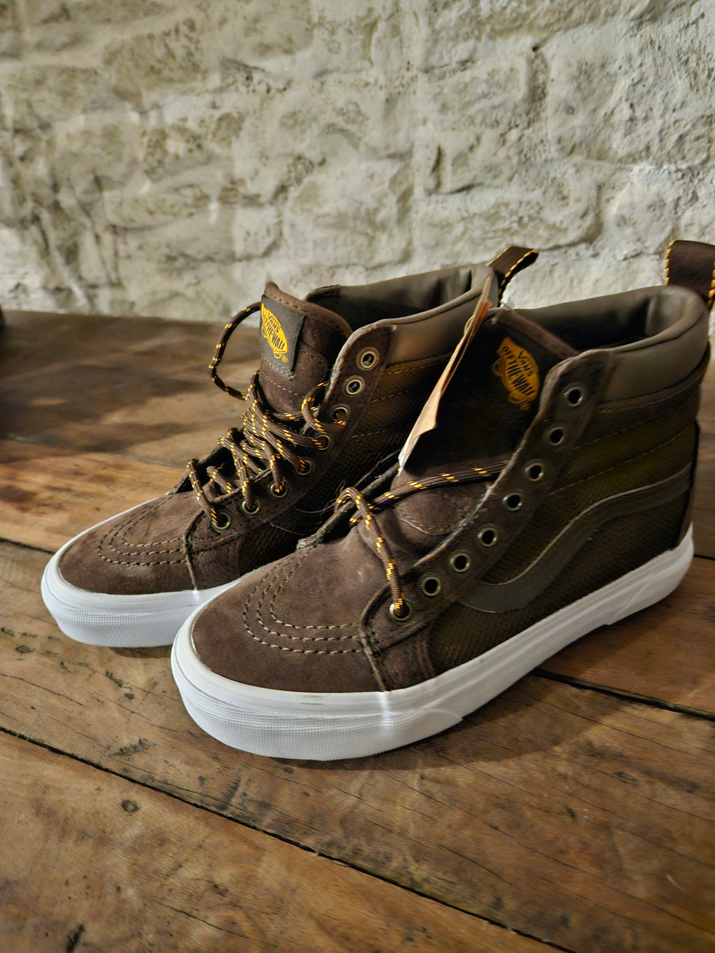 Baskets Vans Off The Wall Marron Foncé - Neuves Pointure 36.5 - FIN DE SÉRIE