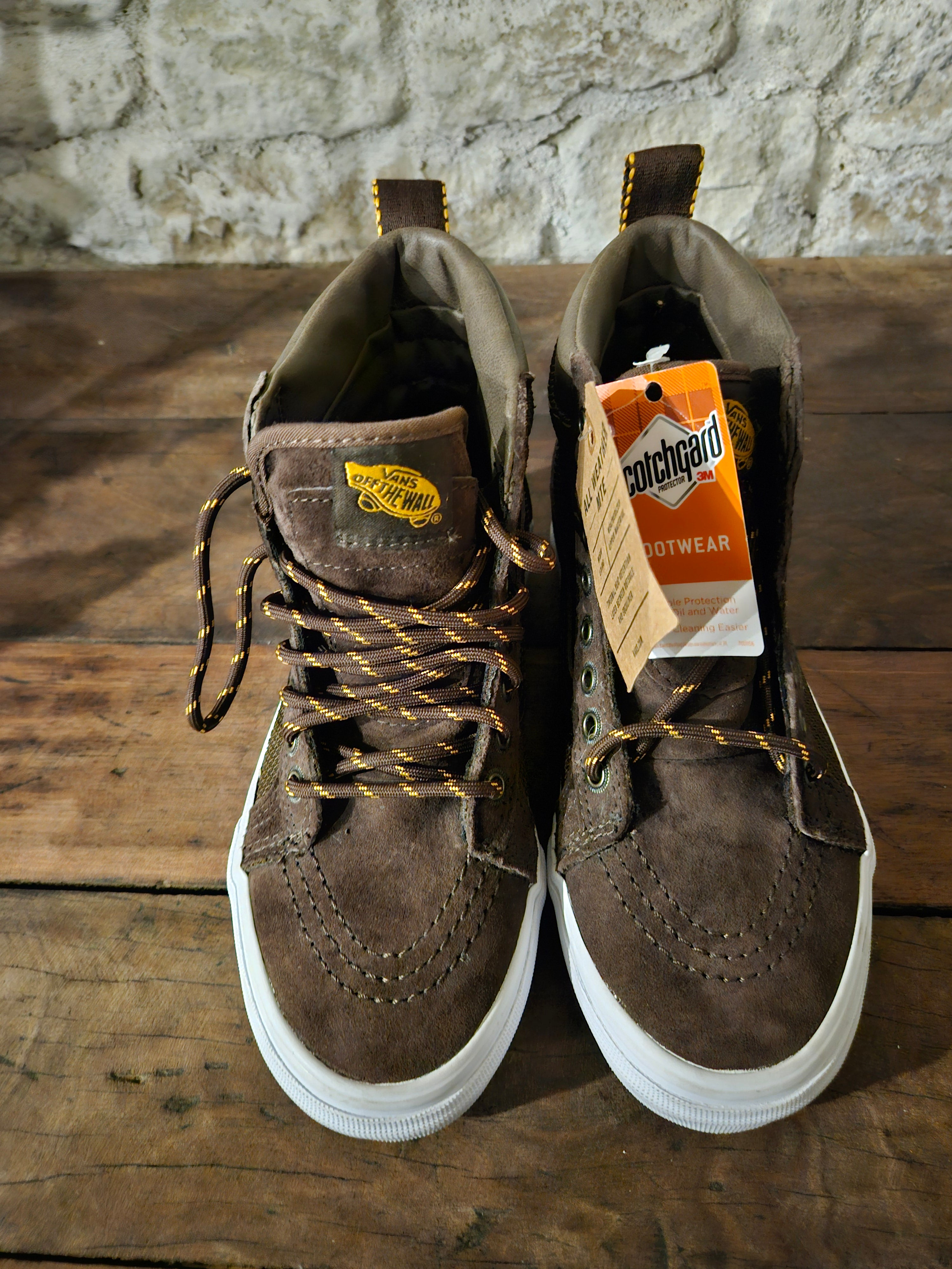 Baskets Vans Off The Wall Marron Foncé - Neuves Pointure 36.5 - FIN DE SÉRIE